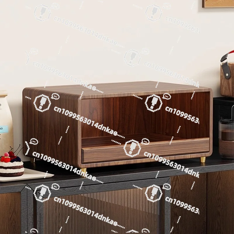 Desktop Dining Side Cabinet, Water Cup Storage Cabinet, Coffee Machine, Antique Countertop Rack, Coffee Capsule Water Bar Rack