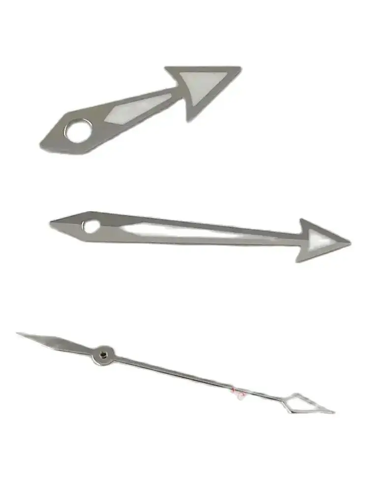 White fish shape Watch Hands Set for Miyota 8205 8215 ST1612 Mingzhu 3804 Movement