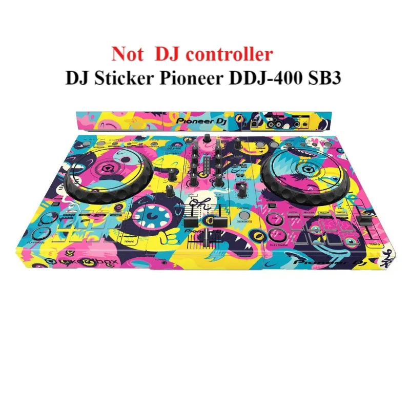 DDJ400 SB3 Sticker Pioneer DDJ-400 SB3 DJ Player Controller Sticker Protective Film.Not A DJ Machine