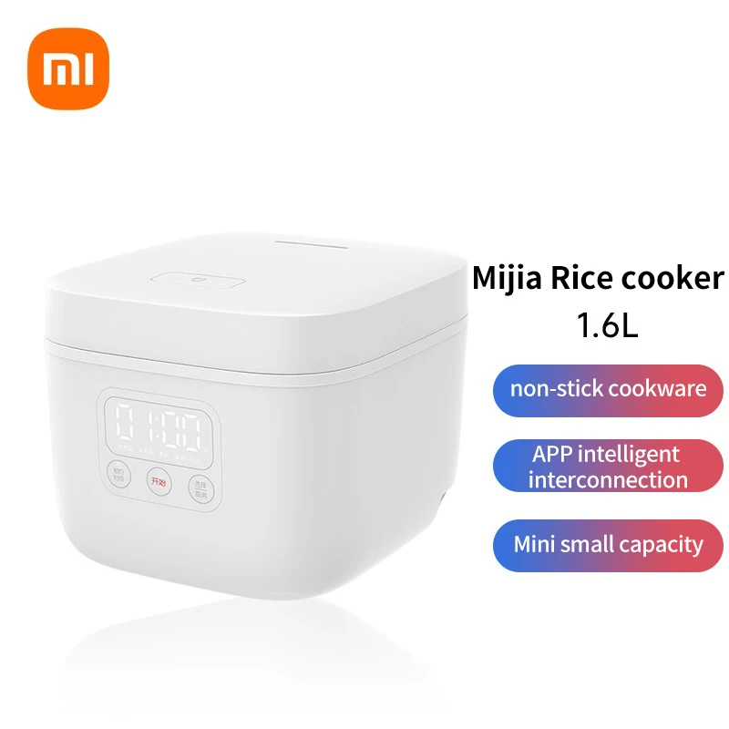 Hot XIAOMI MIJIA Mini Electric Rice Cooker Intelligent Automatic Household Kitchen Cooker 1-2 Person Small Electric Rice Cookers