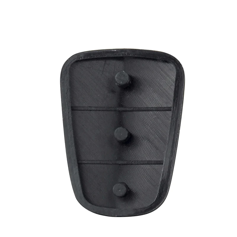 KEYECU 3 Buttons Rubber for Hyundai Solaris Accent Tucson l10 l20 l30 IX35 for Kia K2 K5 Rio Auto Flip Key Remote Buttons Pad