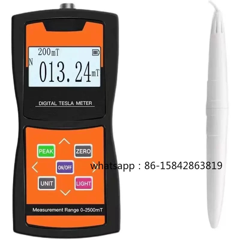 VC862A/B/C High Precision Magnetic Field Measuring Instrument Tesla Magnetometer Magnetometer