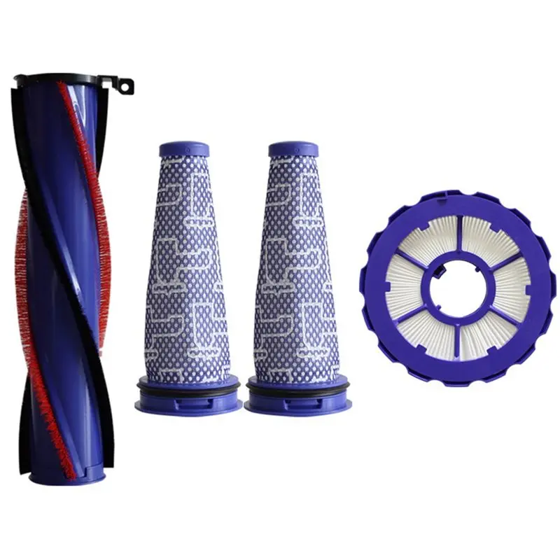 NEW HOT In Stock-DC50 Roller Brush And Fiter Replacement For Dyson DC50 Animal Multi Floor Vacuum Washable Filters Brush Set