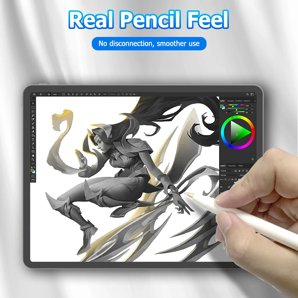 Replacement Nibs For Apple Pencil 2 1 Gen Transparent Metal Stylus Tips Pen Tip For iPad Apple Pencil 1st 2nd Pencil Accessories