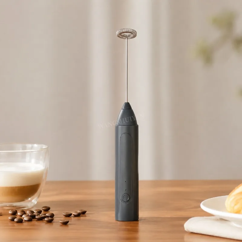 Wireless Milk Frothers Electric Handheld Blender Electrical Mini Coffee Maker Whisk Mixer With USB For Coffee Cappuccino Cream
