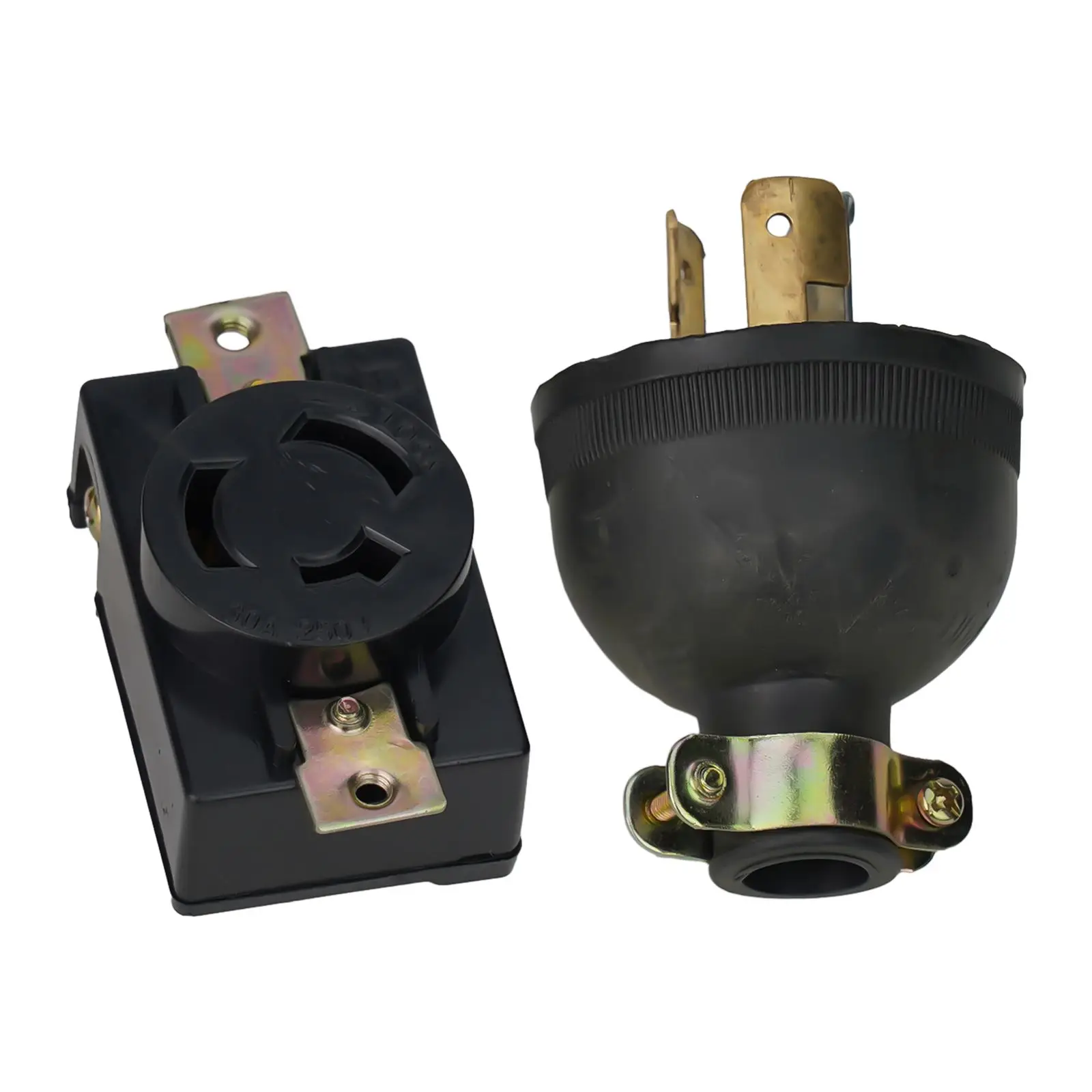 3 Pin Generator Socket for 2KW Generators 168f170f AC250V 30A Suitable for Welding Equipment and Other Electrical Needs