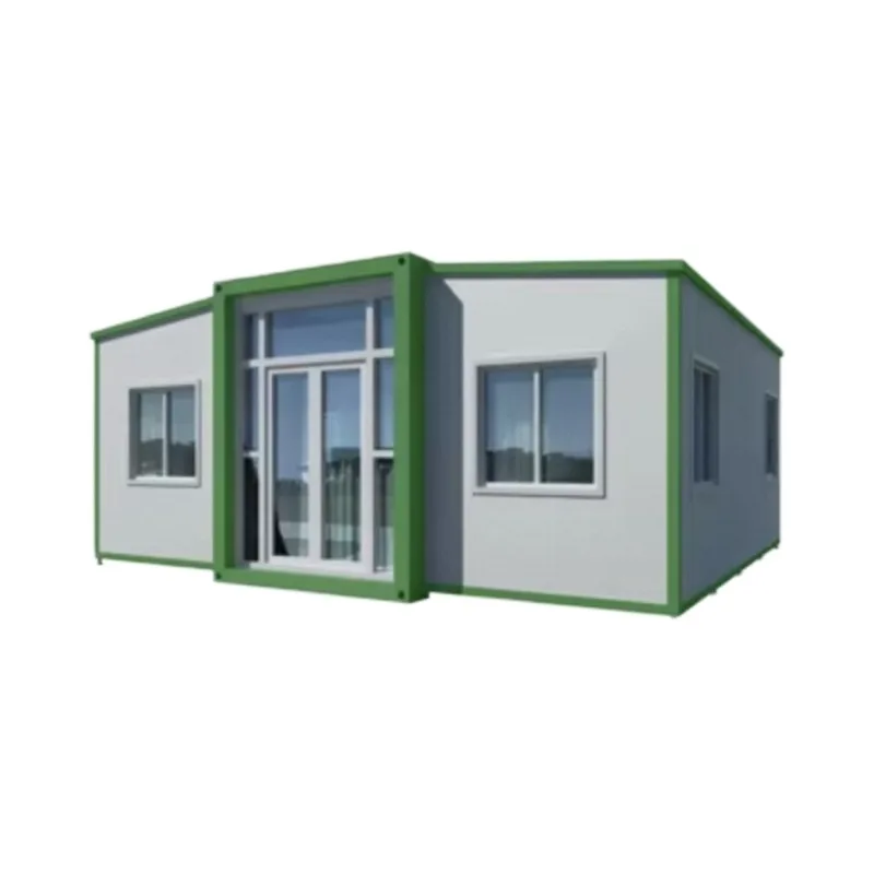 20ft Expandable Steel Container House for Glamping Featuring Sandwich Panel for Bedroom Entry Use for Hotels and Courtyards
