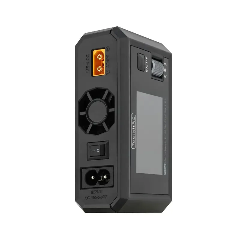 ToolkitRC M7AC 100W AC / 300W DC Input XT60 XT30 Output Multifunction Suppot Dual Smart Charger Signal Tester Drone Charge