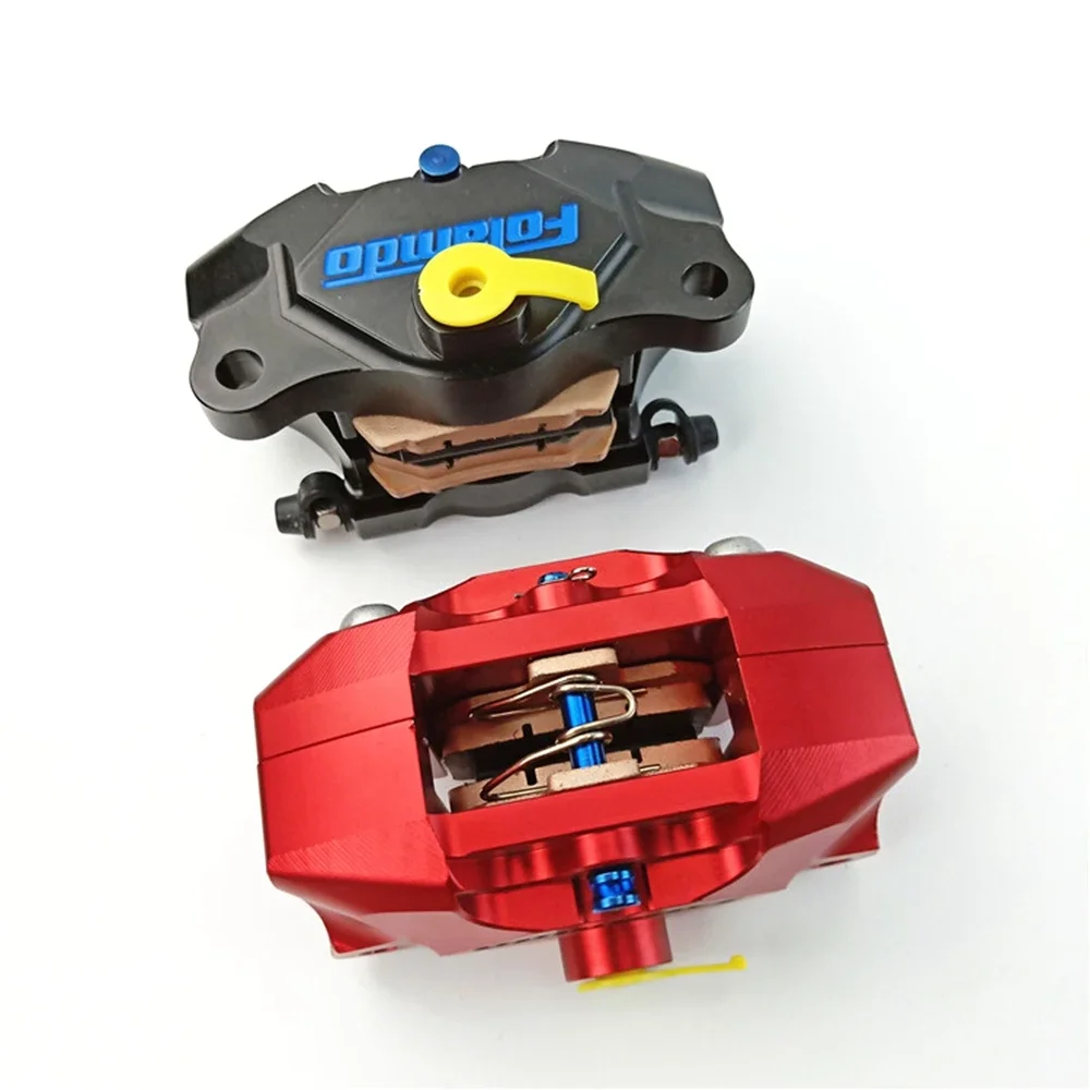 العالمي الجديد للدراجات النارية الفرامل الخلفية الفرجار P2x34mm 84 مللي متر جبل محوري لياماها كاواساكي دوكاتي هوندا سوزوكي تعديل #5