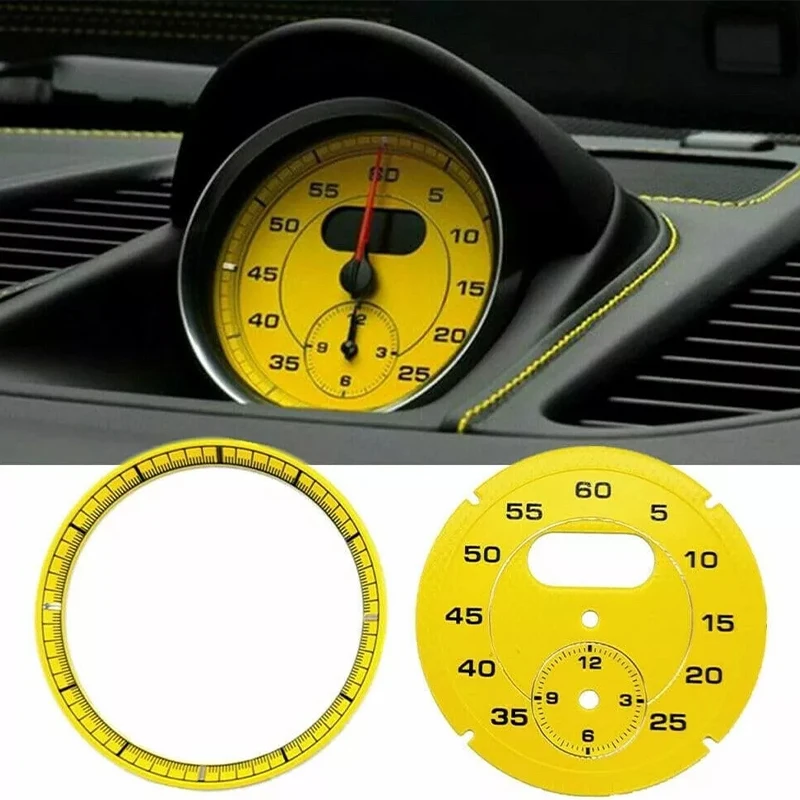 

Dial Clock Meter Chronograph for Panamera2010-2016 Cayenne2011-2017 981 2012-2015 718 2016-2023Macan2014-2020 911 2012-2018 997