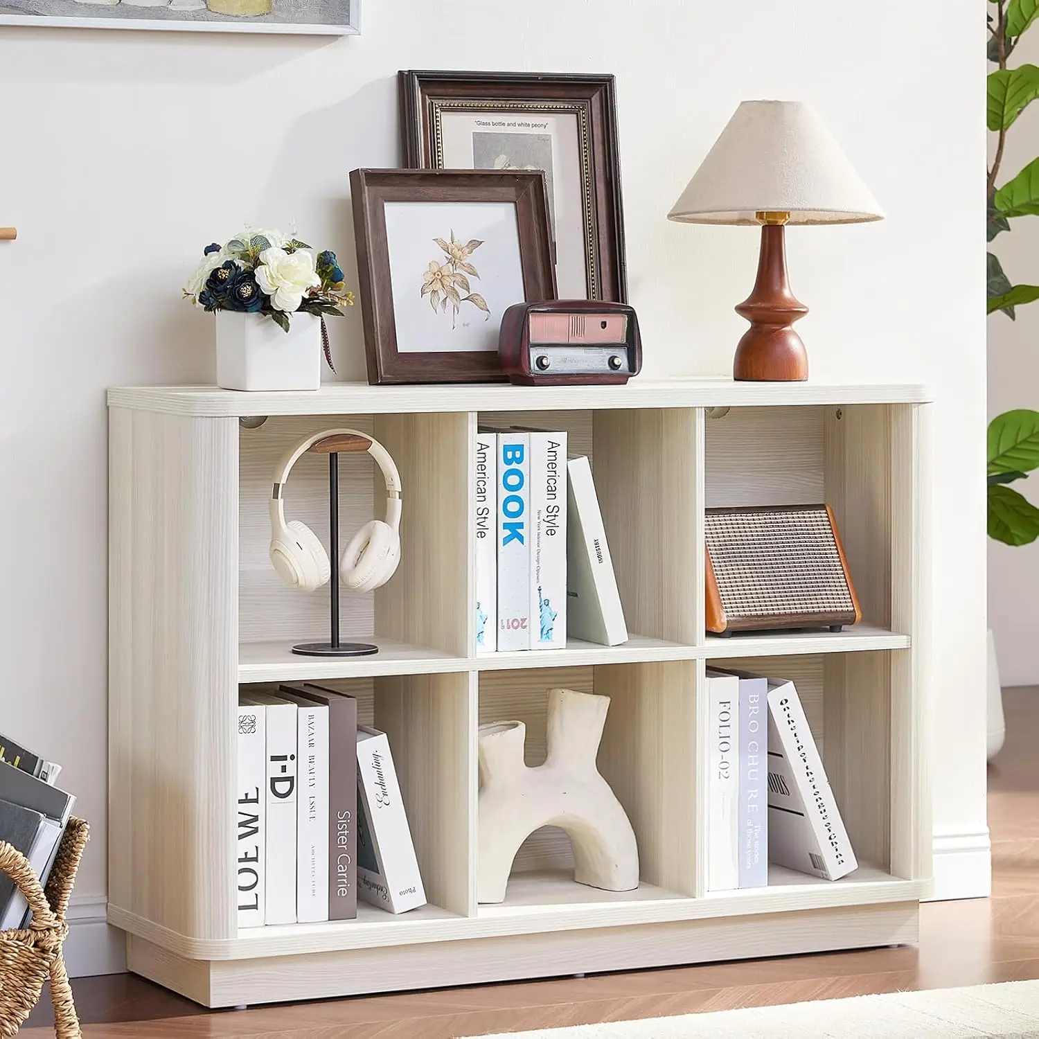 6 Cube Bookcase, 40
