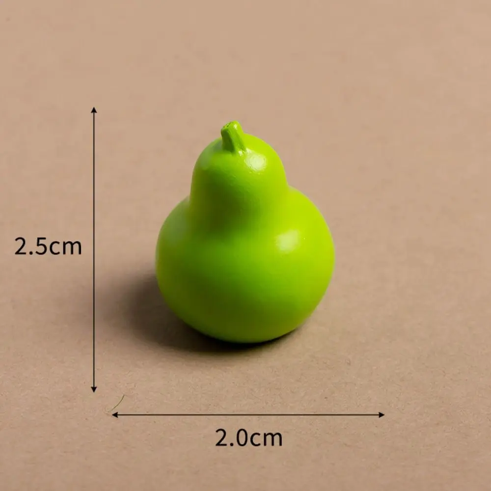 Cute Simulation Vegetables Handicrafts Realistic Vegetables Figurines Miniatures Mini DIY Decorations Artificial Vegetables