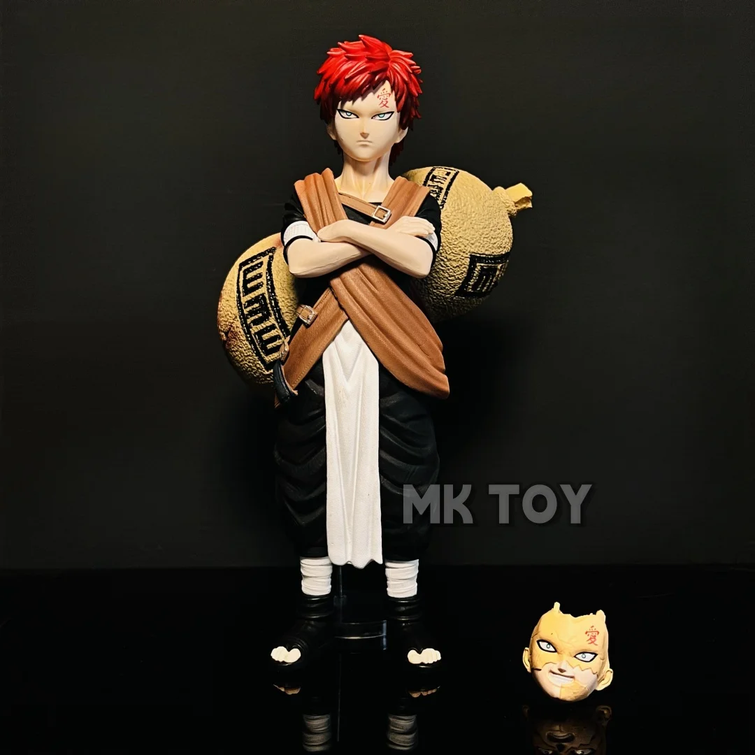 20 cm Anime Naruto Gaara Verander twee gezichtsactiefiguren, collectiemodelspeelgoed, geschenken