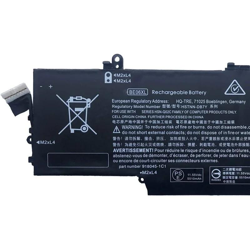 Brand New Authentic BE06XL Battery Suitable for HP Elitebook Double-page spread 1040 G4 HSTNN-DB7Y HSTNN-IB7V