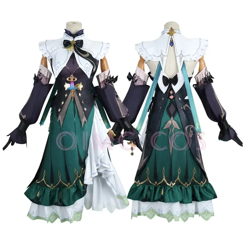 أزياء MN1 Genshin Impact Emilie التأثيرية أزياء الهالوين الأنيمي للرجال Game9*Jy