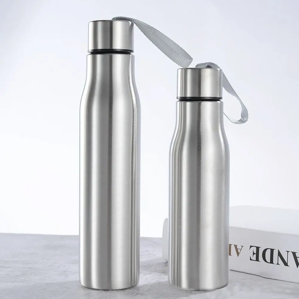 

500ml/1000ml Stainless Steel Water Bottle with Handle Portable Hot Cold Water Bottle for Cycling Sports Travel