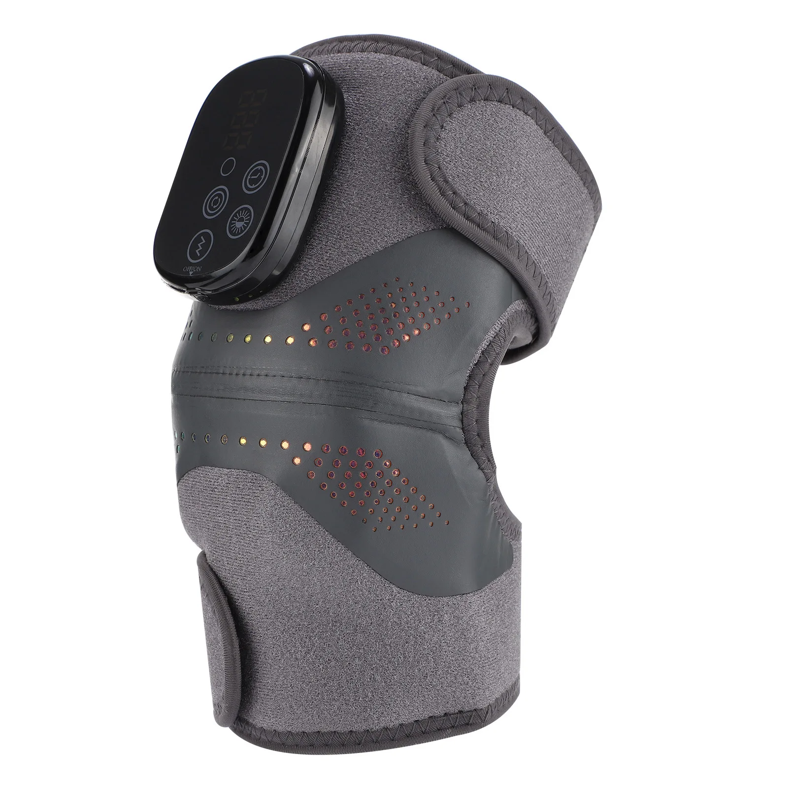 Maxbrace رائجة البيع الاهتزاز الساخن علاجات الضوء الأحمر دعامات الركبة لتخفيف الآلام مدلك الركبة #1