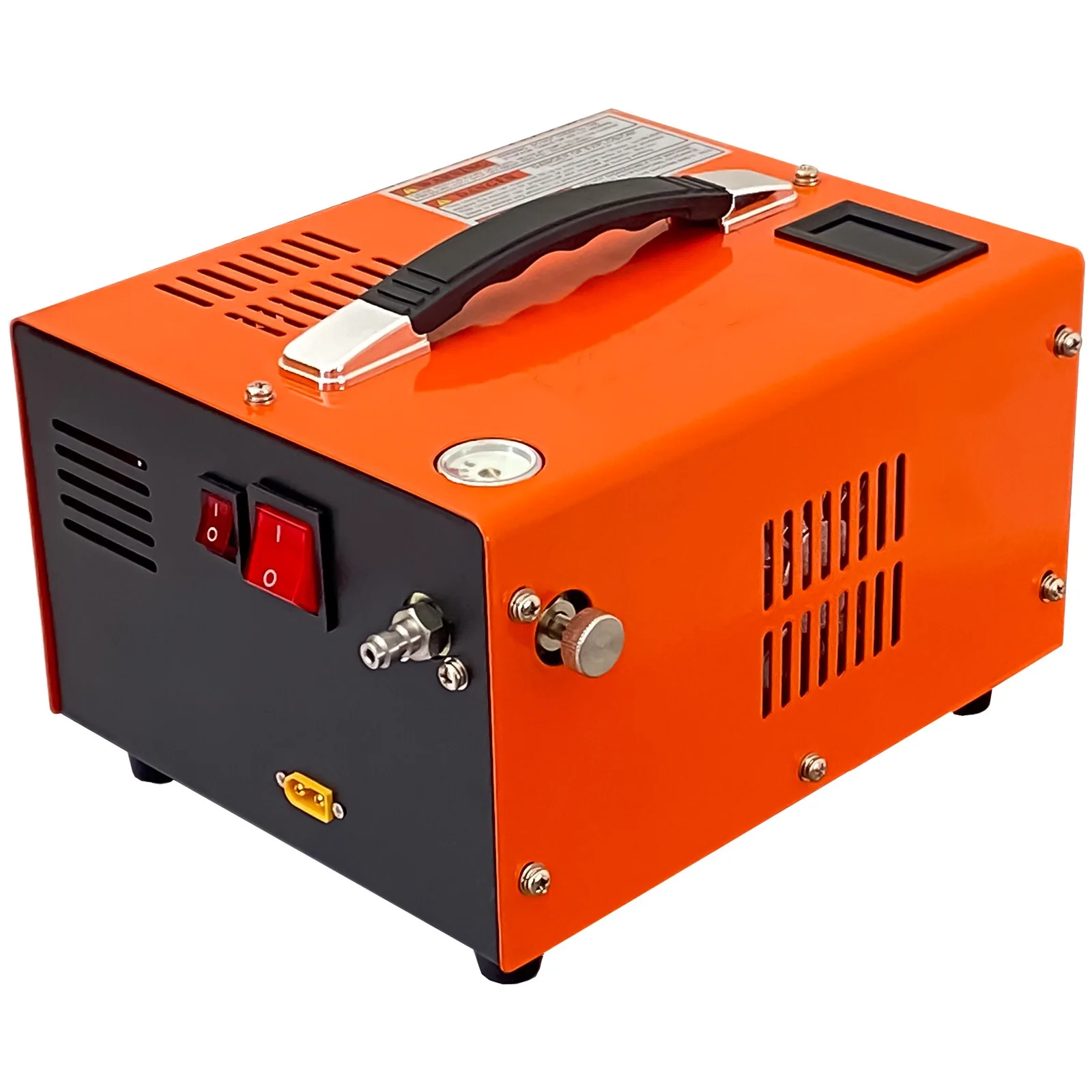 110V/220V Power PCP Air Compressor 4500Psi 30Mbar Pump Oil/Water-Free High Pressure Apply To Air Rifle Diving Bottle