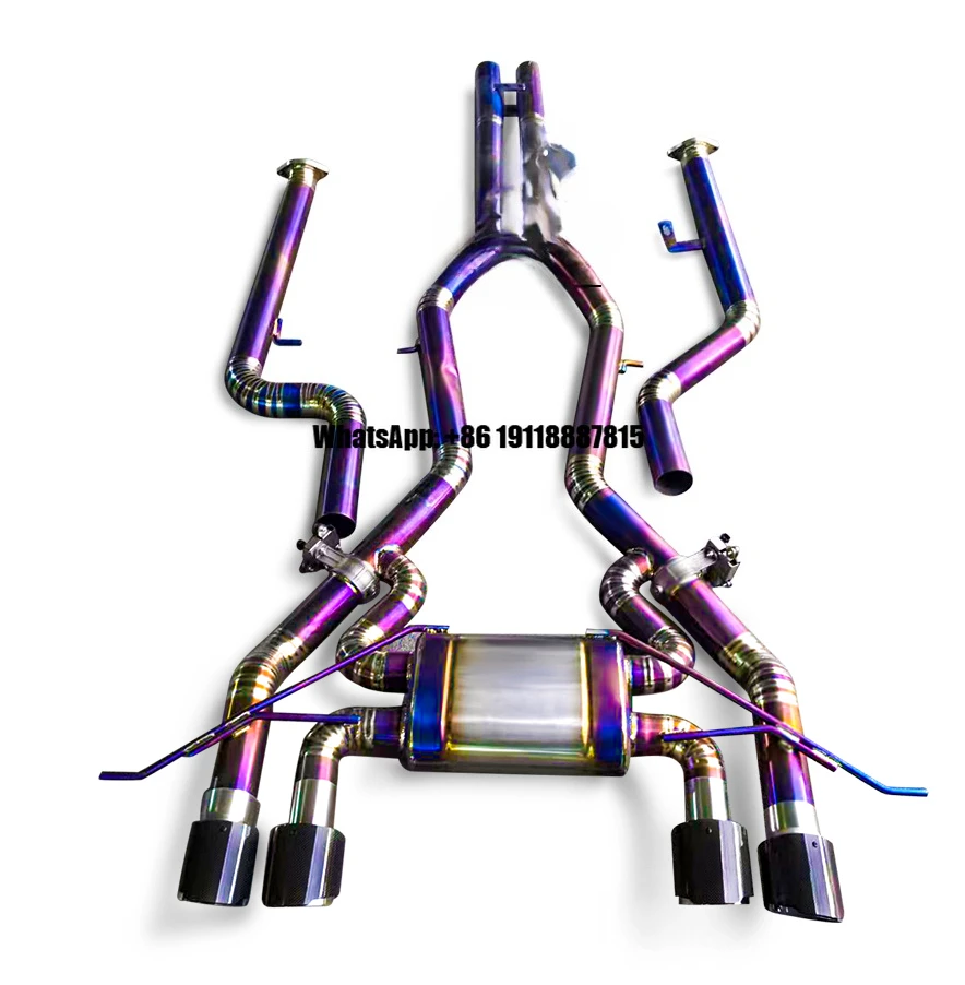 

Suitable for BMW M3/M4 G80/G82/G8X 3.0T Sport Electronic Valve Titanium cat Back Exhaust Pipe