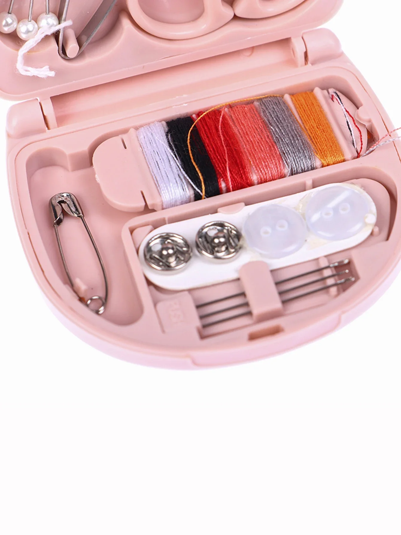 Mini Tragbare Nähsets DIY Multifunktionales Nähkasten-Set für Handquiltarbeiten, Nähen, Stickerei, Faden und Nähzubehör – Detail 2