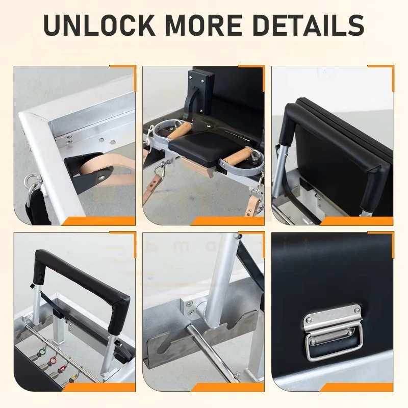 High Quality New Aluminum Pilates  Durable Metal Core Bed for Pilates Studio Body Exercise