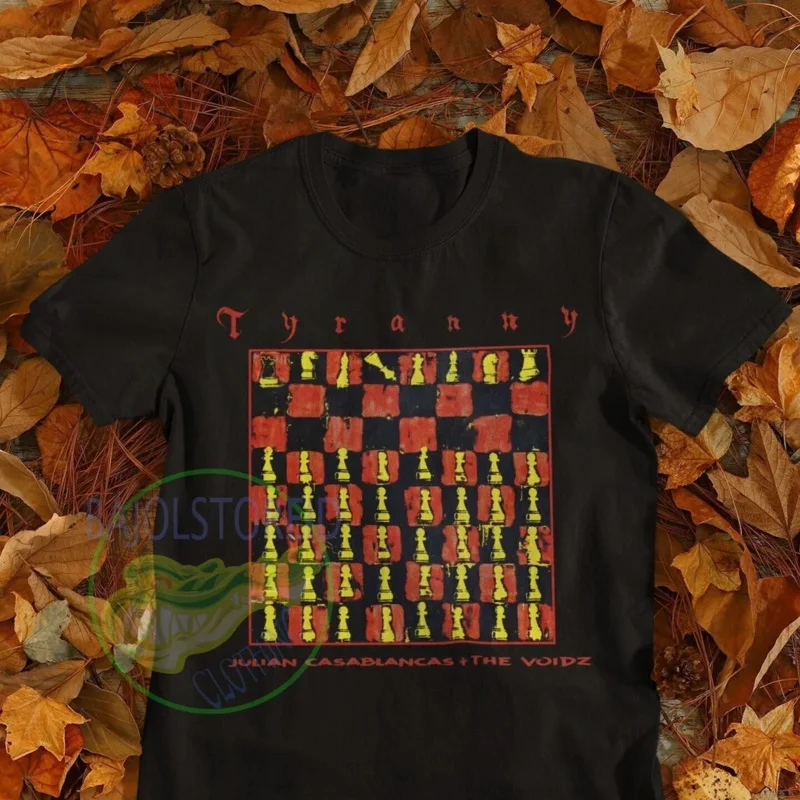 The Voidz - Tyranny Chess Album graphic tshirt Julian Casablancas and The Voidz shirt vintage the voidz band t-shirt the voidz t