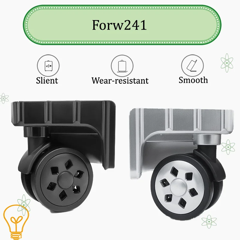 

FOR W241 Universal Luggage Wheel Repair Kit—Silent Swivel Casters Effortlessly Achieve Silent Rolling Replacement