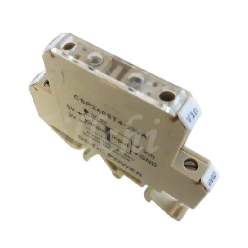 DCDC Wide Voltage Isolated Power Module, Guide Rail Installation, Isolated Voltage Stabilized Power Supply, 24V To 5V/24V