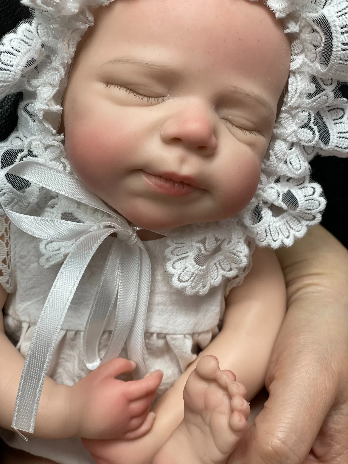 Muñeca Reborn de silicona de cuerpo completo con boca abierta de 13 pulgadas, regalos para niños, bebés Reborn realistas hechos a mano, 1 ud.