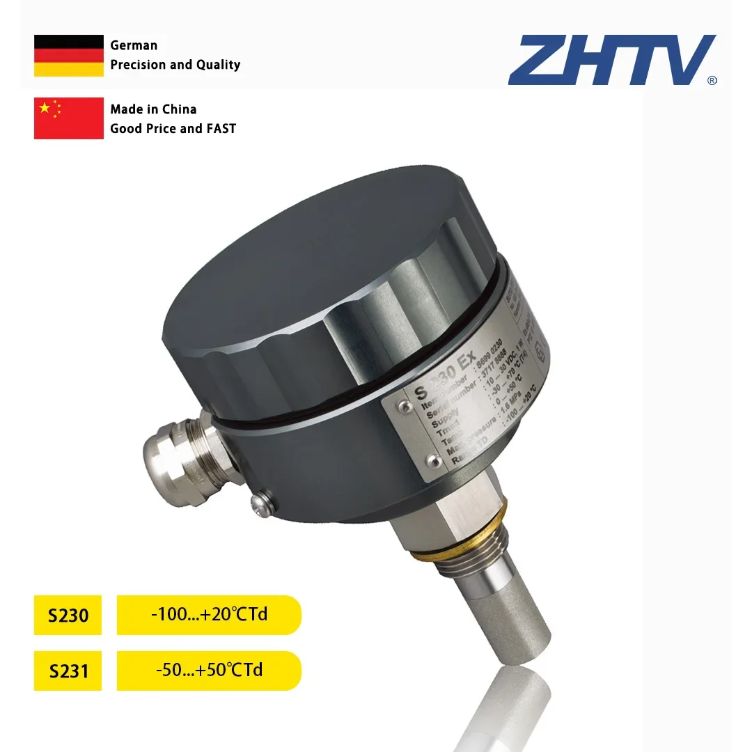 2025 Premium Products SUTO S230 S231 Dew Point Transmitters for Ex Applications IECEX and GB EX Approval Dual Sensor System Dew