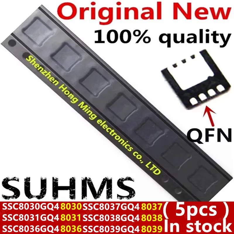 (5 قطعة) 100% جديد SSC8030GQ4 SSC8031GQ4 SSC8036GQ4 SSC8037GQ4 SSC8038GQ4 SSC8039GQ4 SSC 8030 8031 8036 8037 8038 8039 QFN-8