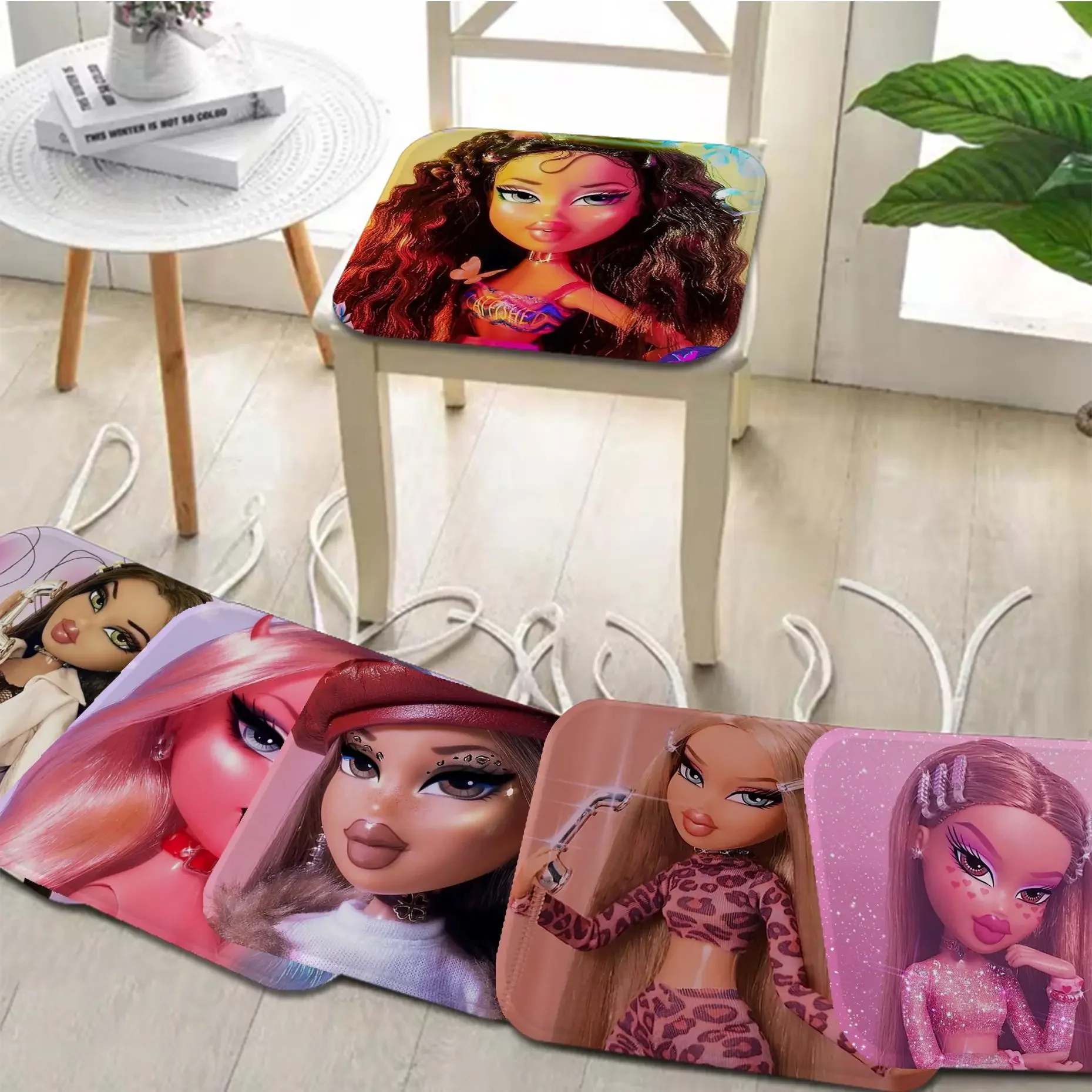 

Lovely Doll Bratz Tie Rope Plush Cushion Home Back Cushion Soft Comfortable 50x50cm Outdoor Garden Cushions