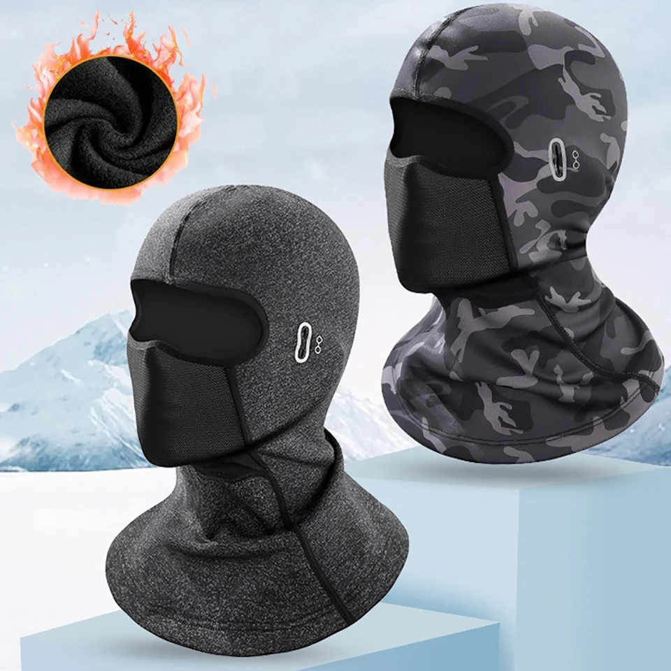 AliExpress GTUBIKE New Winter Warm Cycling Cap for Bicycle Motorcycle Balaclava Windproof Sports Scarf Velvet Bike Face Cover Hiking Hat
