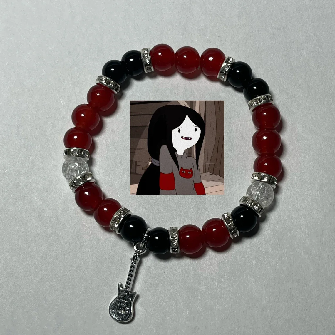 수제 풍선껌 공주와 마셀린 매칭 팔찌, 우정 팔찌, 모험 시간 선물, 카와이 팔찌