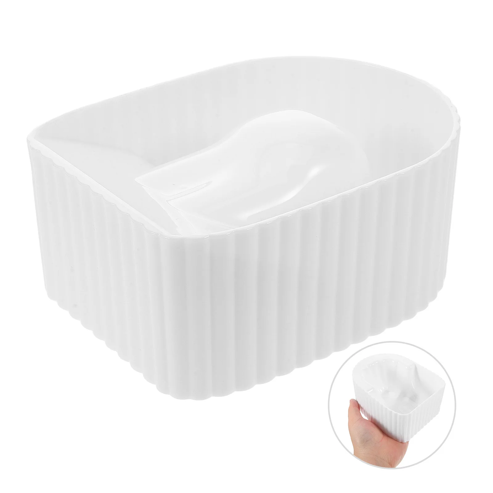 

Japanese Style Nail Soaking Bowl Sleek Design For Cuticle Softening Rough Skin Removal Manicure Salon Home Use Soak Off