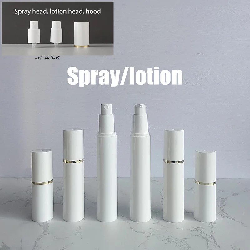 Airless-Pumpflasche aus Kunststoff, 15 ml, 30 ml, 50 ml, Vakuumpresse, Sprühflasche für Lotion, Creme, Gel, Reise-Abfüllbehälter