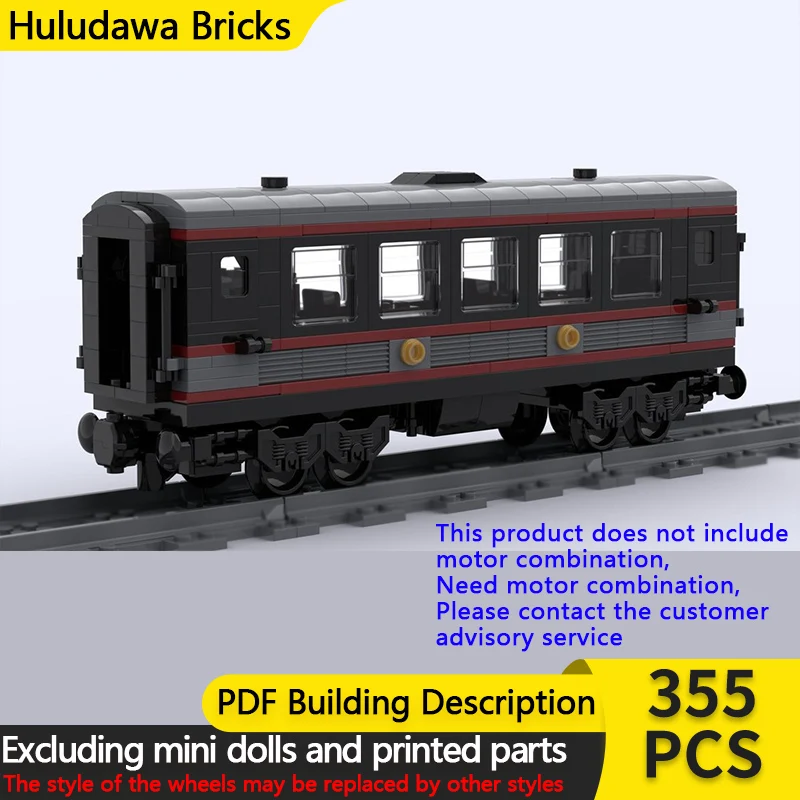 

Модель городской автомобиль MOC, строительные кирпичи, экспресс-поезд, пассажирский автомобиль, модульная технология, детские праздничные подарки, сборные игрушки, костюм