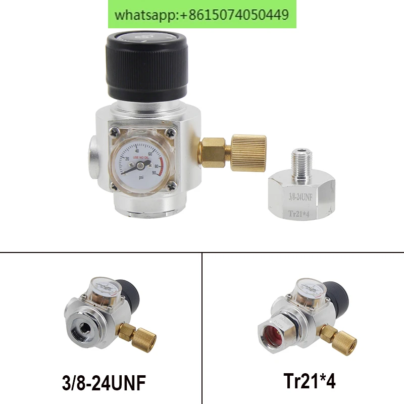 

Gas cylinder, steel cylinder, pressure reducing valve gauge, CO2 constant pressure gauge, TR21 * 4 screw thread