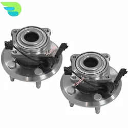 Set of 2 Rear Wheel Hub Bearing Assembly For Chevy Equinox GMC Terrain 2.4L 3.6 10-17 25979186 BR930838 HA590470 25979186 512440