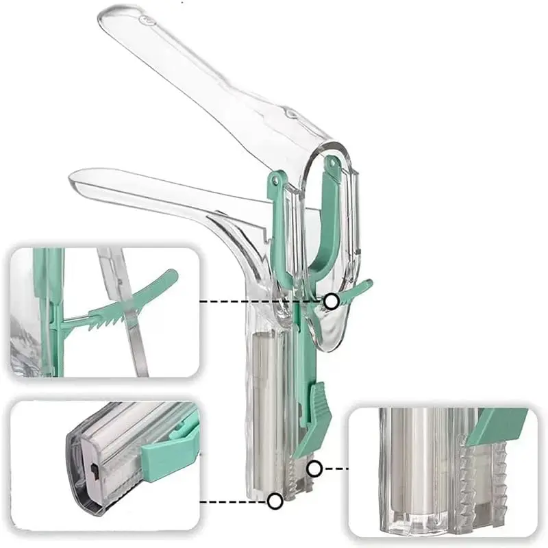 Transparenter visueller gynäkologischer Selbstuntersuchungs-Dilatator, Hilfsmittel für private Untersuchungen zu Hause – Detail 3
