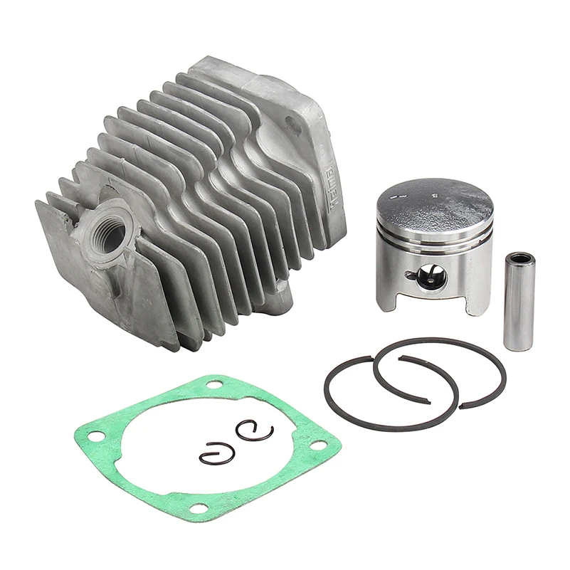 49CC (44-6) 47CC (40-6) رأس اسطوانة المحرك مع دبوس المكبس مجموعة كاملة ل 2 السكتة الدماغية دراجة ترابية صغيرة ATV رباعية دراجة الجيب #4