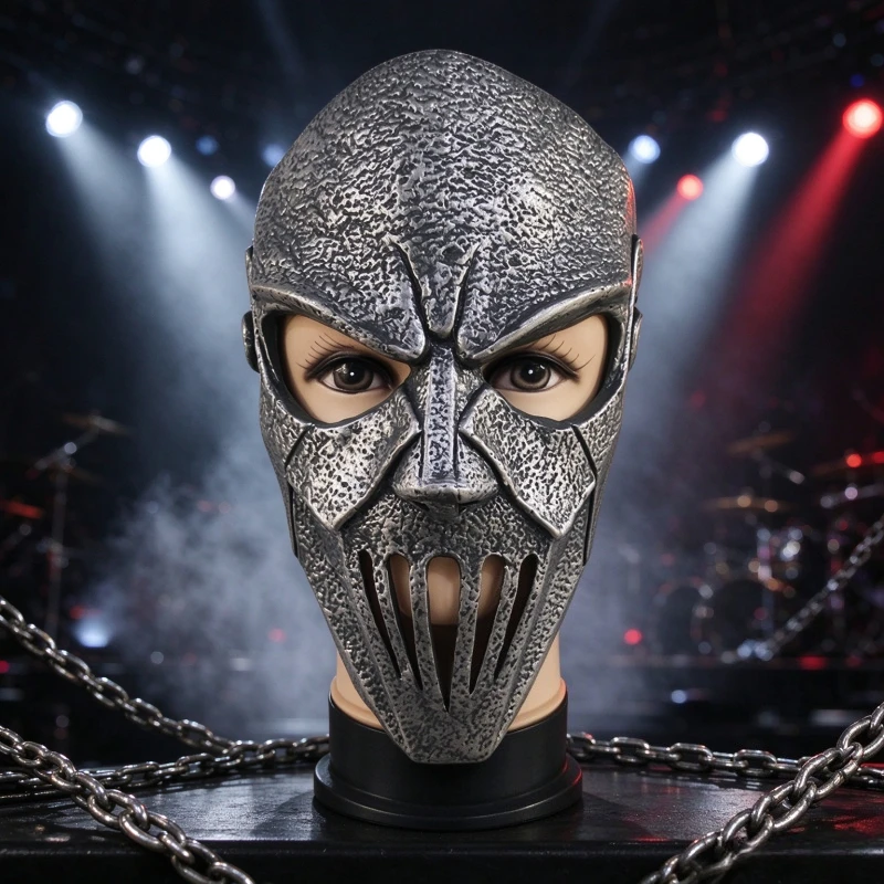Slipknot Clown Horror Mask Soft Latex Full Face Rock Band Cosplay Mask for Halloween Party Stage Costume