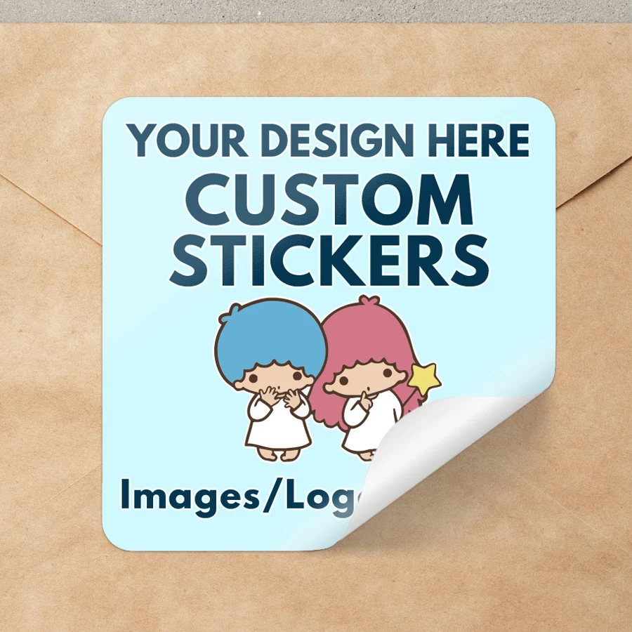 

Персонализированные наклейки Sanrio — индивидуальный дизайн с текстом/логотипом для подарочных бирок своими руками, креативного домашнего декора, подарочных этикеток и сувениров для мероприятий