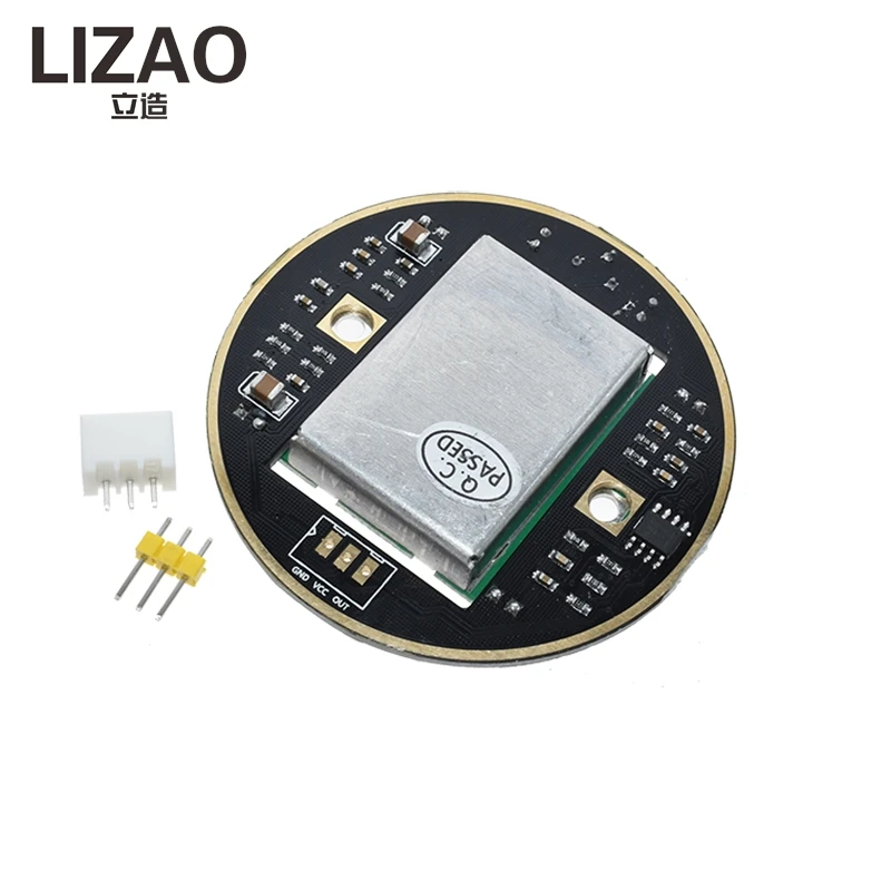 LIZAO HB100 10.525GHz Microwave Radar Sensor 2-16M Doppler Human Body Induction Switch Module for Arduino