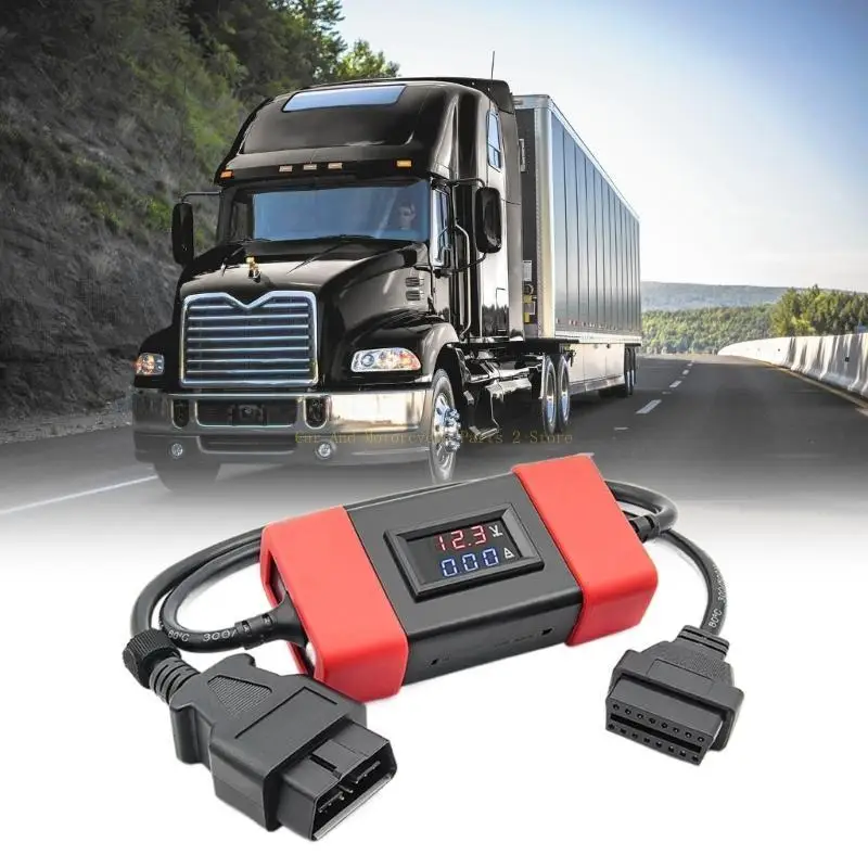 

Truck Diesels Adapter Cable OBD Scanner for X431 Car Truck Converters 12V to 24V