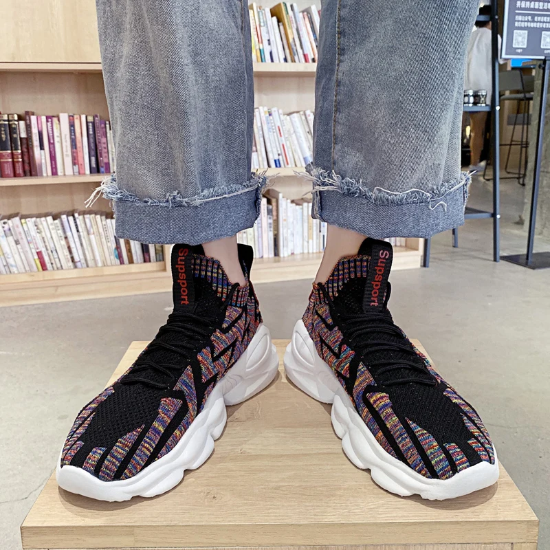 

Лето 202, мужские кроссовки, модные удобные дышащие кроссовки на мягкой подошве, дизайнерские мужские теннисные туфли, износостойкая обувь