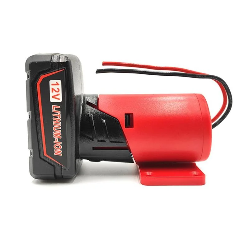 USB Power Connector Charger Holster Device Charging Adapter For Milwaukee 10.8V 12V Li-ion Battery