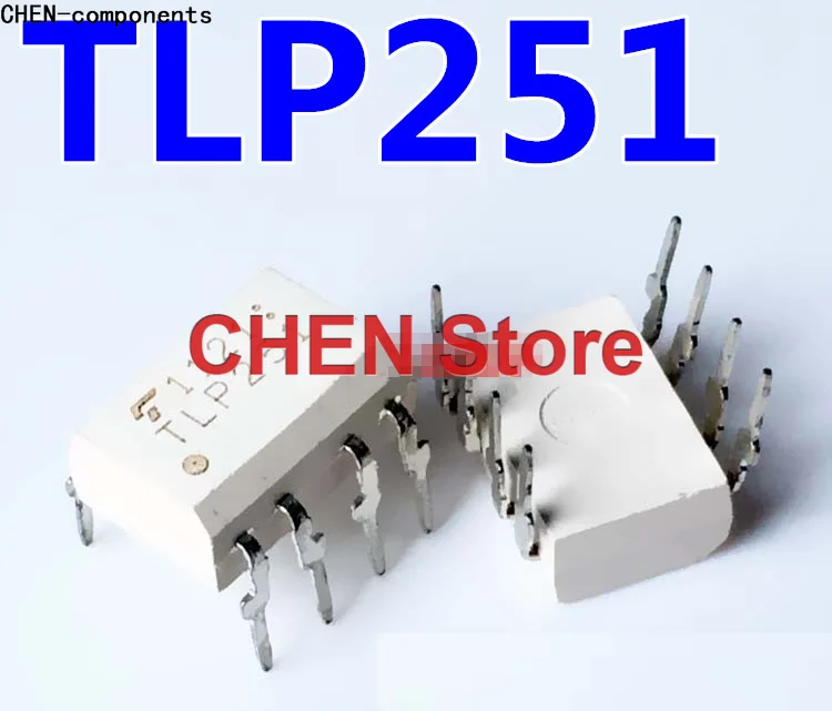 10pcs Original optocoupler TLP251 straight Insert Optocoupler TLP251