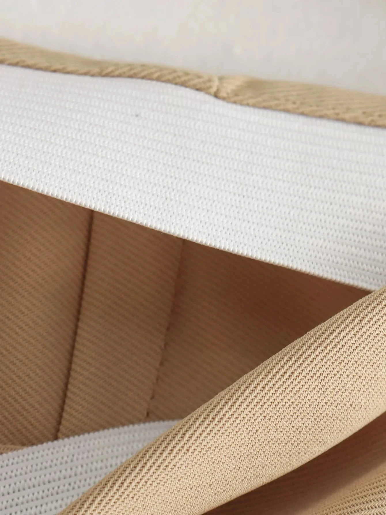 HH Damen Elegantes Khaki-Rock-Set, 2-teilig, ärmellose, einreihige, schmale Weste, einfarbiger A-Linien-Rock, Sommer-Strand-Partykleidung – Detail 20