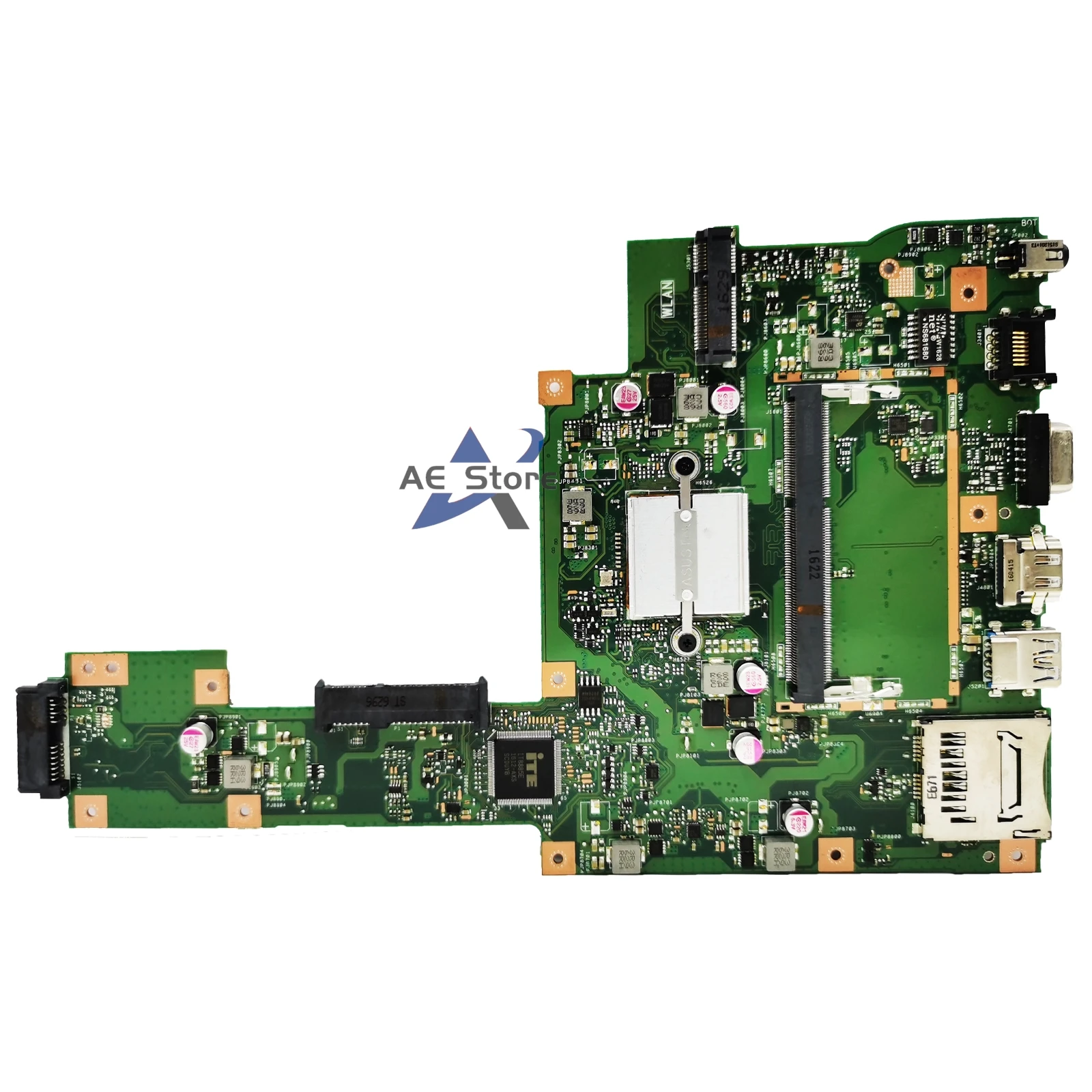 Voor ASUS X503S F553S X503SA F553SA F503S F503SA P553SA D553SA A553SA X553S 60NB0AC0 D553S Laptop Moederbord X553SA Moederbord